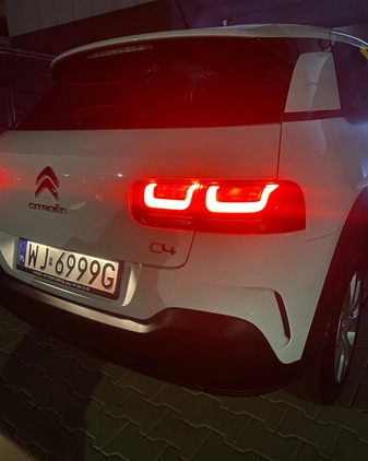 Citroen C4 Cactus cena 50999 przebieg: 54000, rok produkcji 2018 z Warszawa małe 301